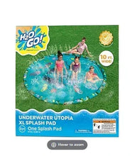 H2OGO! kids Underwater Utopia splash pad with 10-ft wide circular pool and sprayer