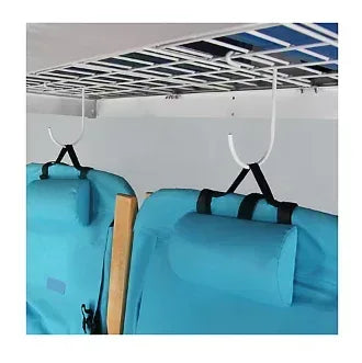 SafeRacks 4' x 8' Overhead Storage Rack - White