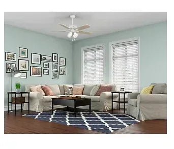 Hunter Amberlin 52" Ceiling Fan - Fresh White