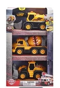 Dickies Set of 3 Small Action Team Toys