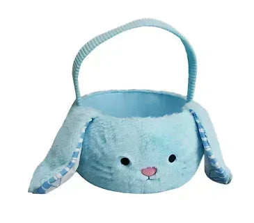 Hugfun Figural Plush 14" Easter Basket with Stuffed Animal