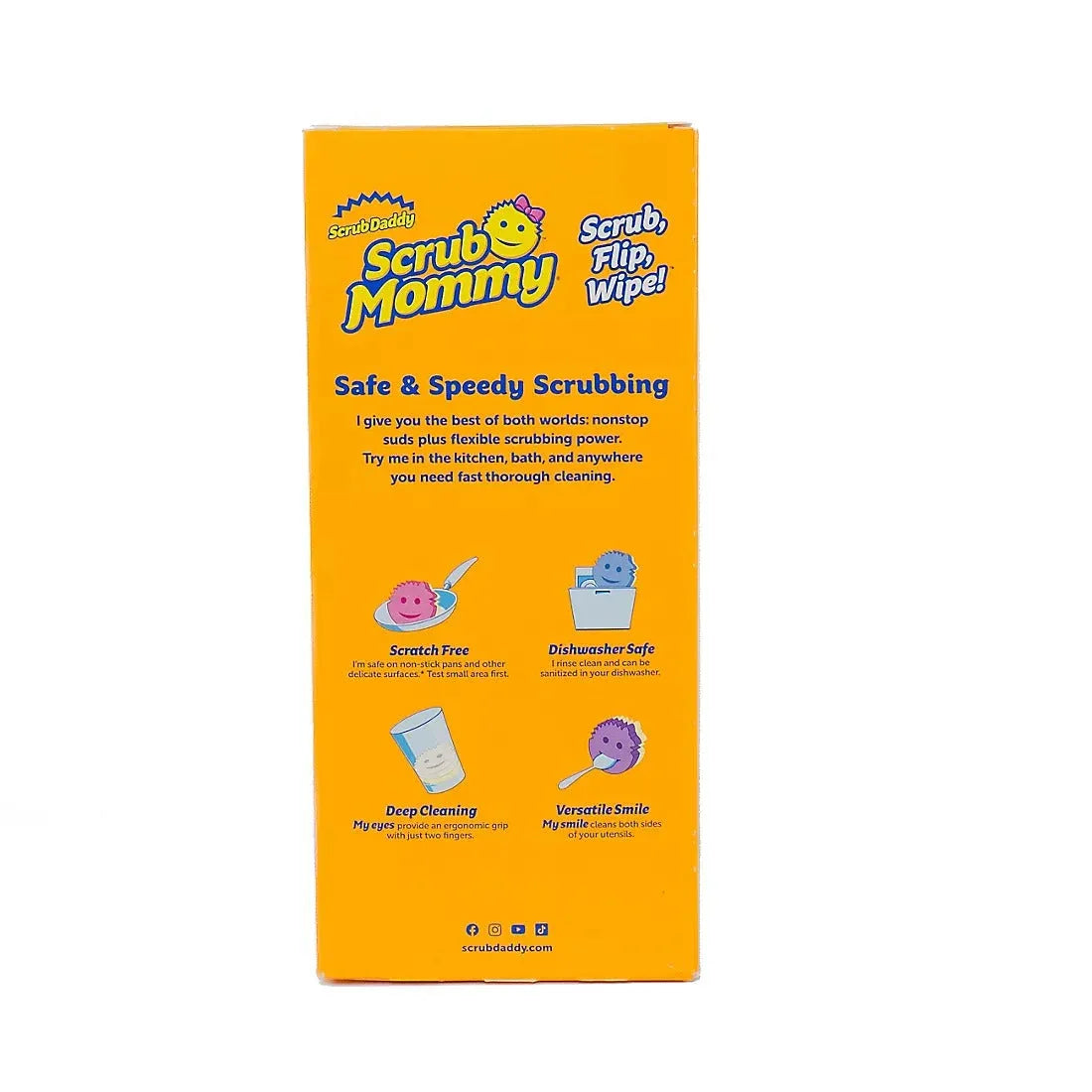 Scrub Daddy Scrub Mommy Sponges, 6 ct. - USA MEGA SHOP