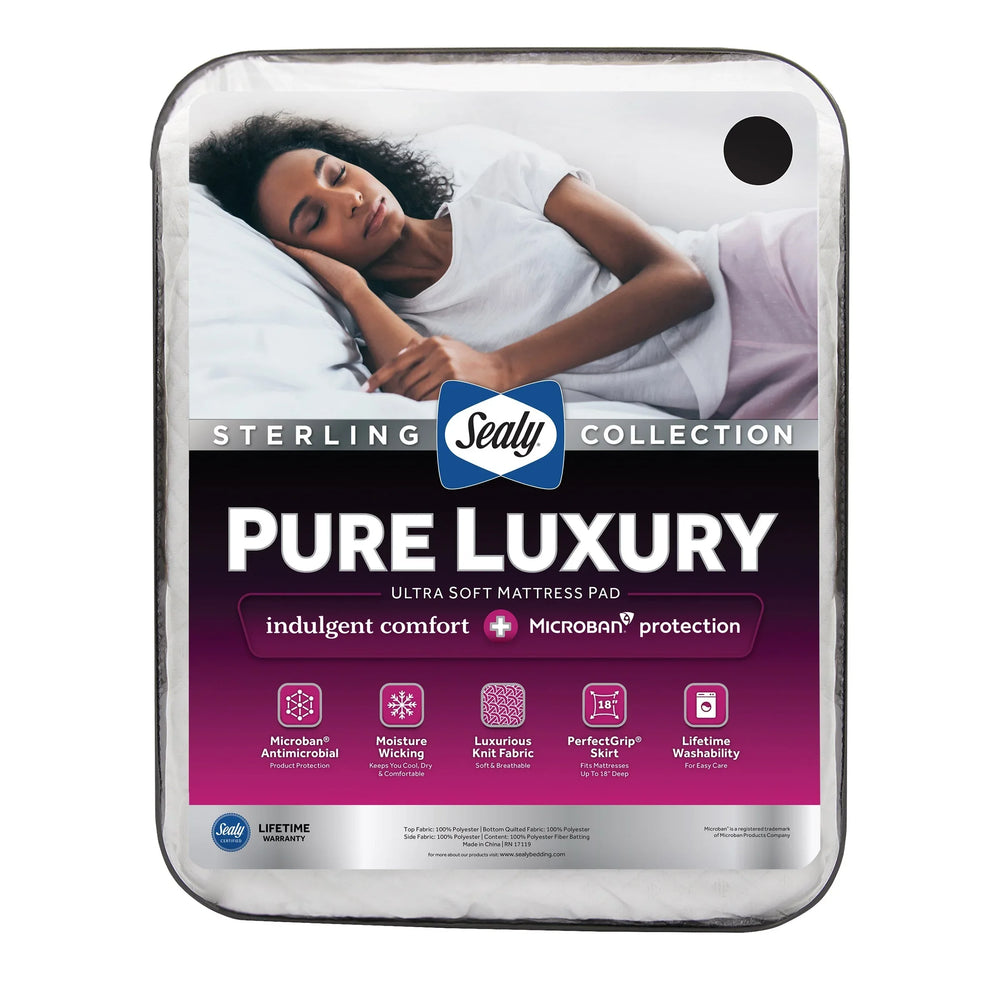 Sealy Sterling Collection Pure Luxury Mattress Pad - USA MEGA SHOP