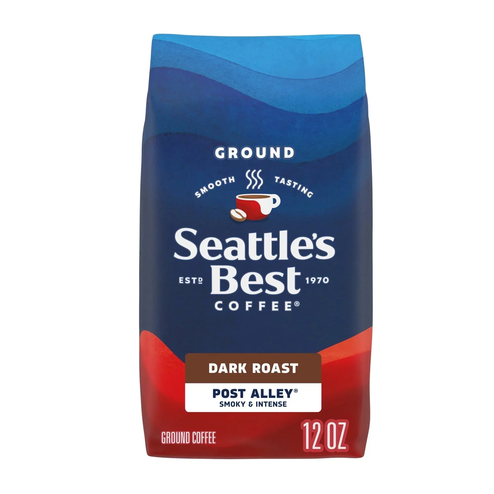 Seattle’s Best Coffee, Breakfast Blend, Medium Roast, Ground Coffee, 100% Arabica, 12 oz