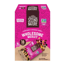 Trail mix multipack bags, Second Nature Wholesome Medley, 16-count, purple package