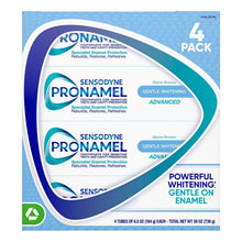 Sensodyne Pronamel toothpaste 4-pack carton, Alpine Breeze gentle whitening, advanced
