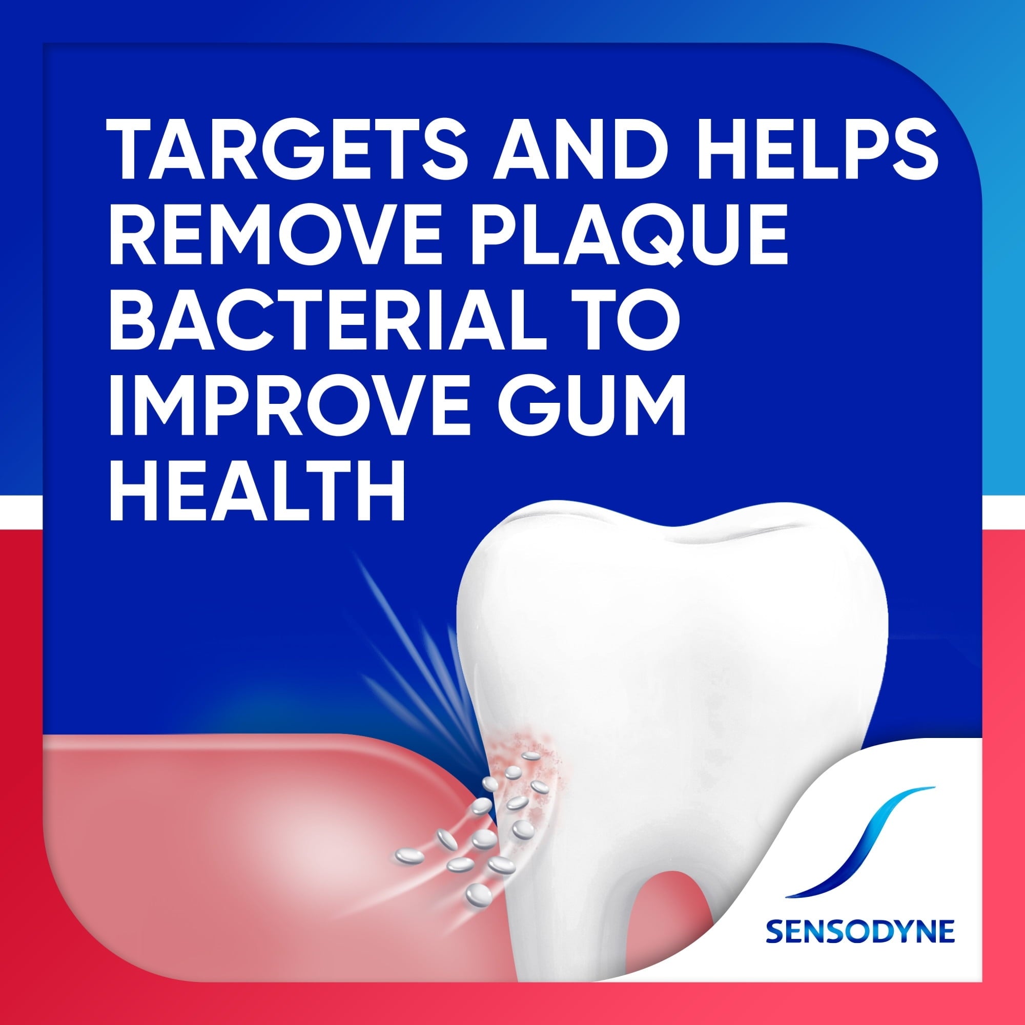 Sensodyne Sensitivity and Gum Sensitive Toothpaste, 3 x 3.4 Oz