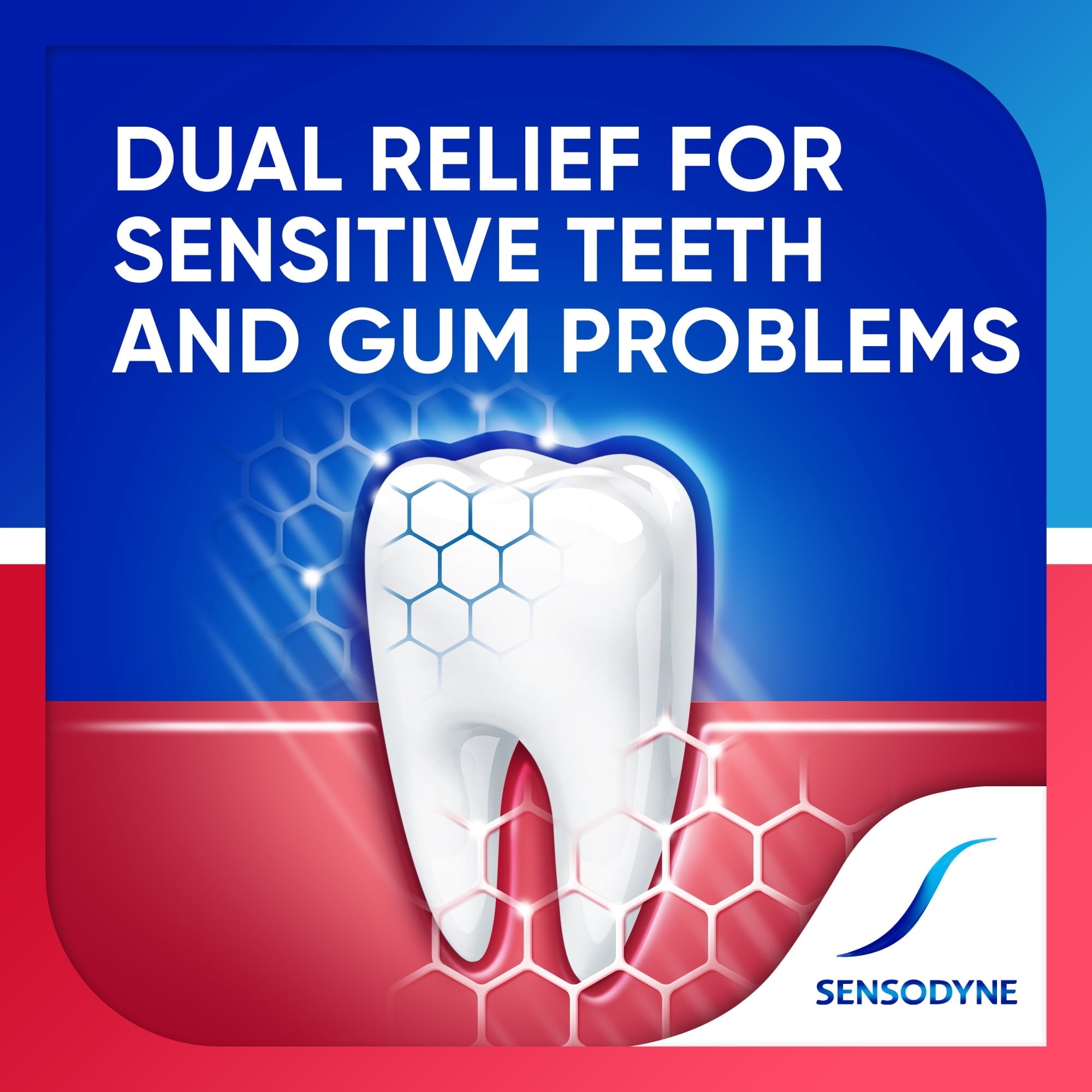 Sensodyne Sensitivity and Gum Sensitive Toothpaste, 3 x 3.4 Oz