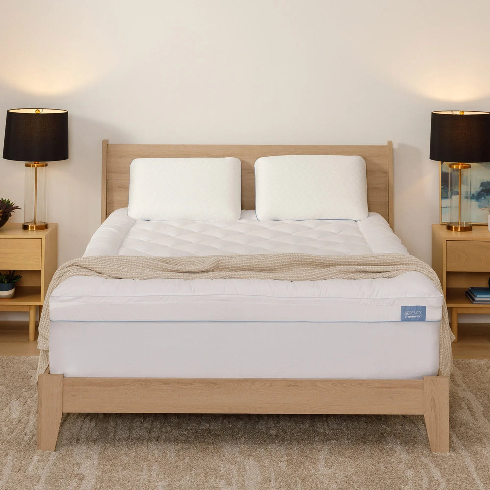Serenity by Tempur-Pedic 2+1 Pillowtop Mattress Topper - USA MEGA SHOP