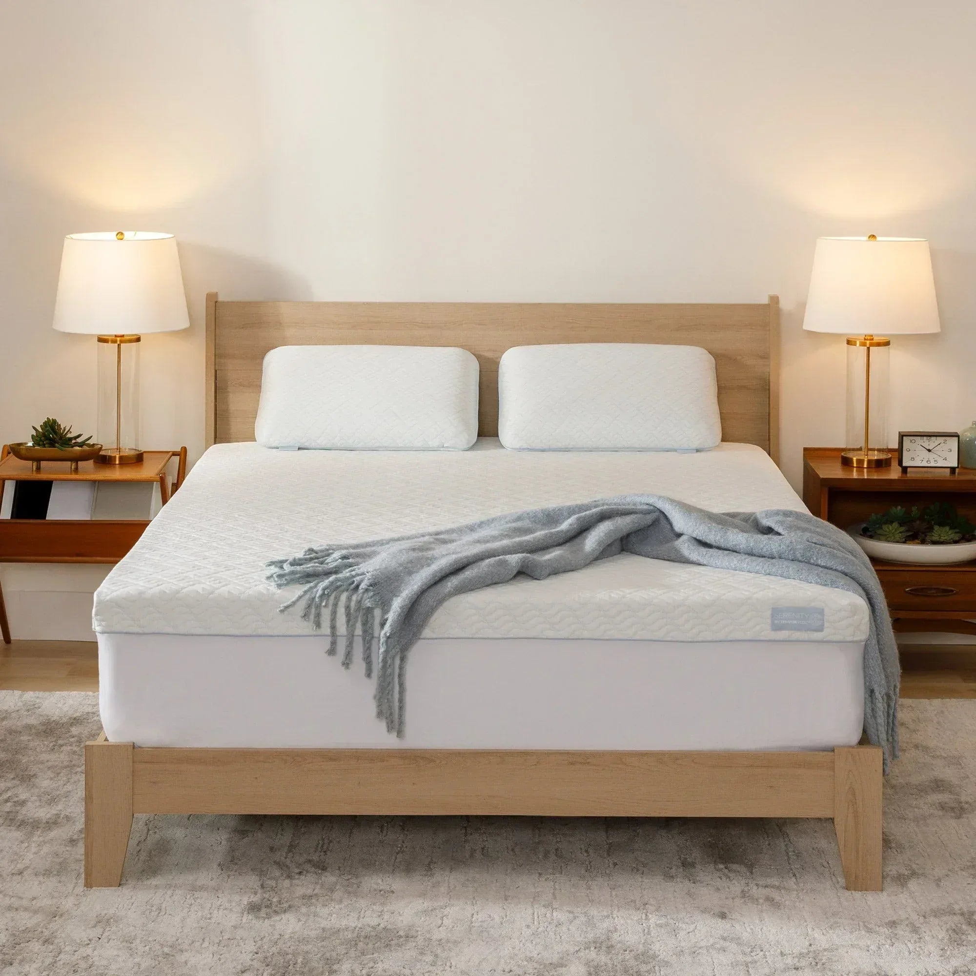 Serenity by Tempur-Pedic 3” Cooling Memory Foam Mattress Topper