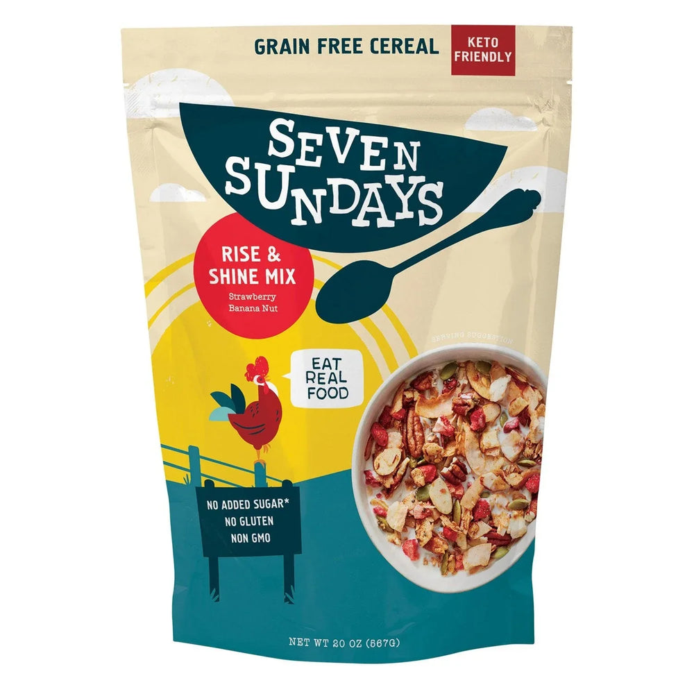 Seven Sundays Keto Rise and Shine Granola Cereal, 20 oz. - USA MEGA SHOP