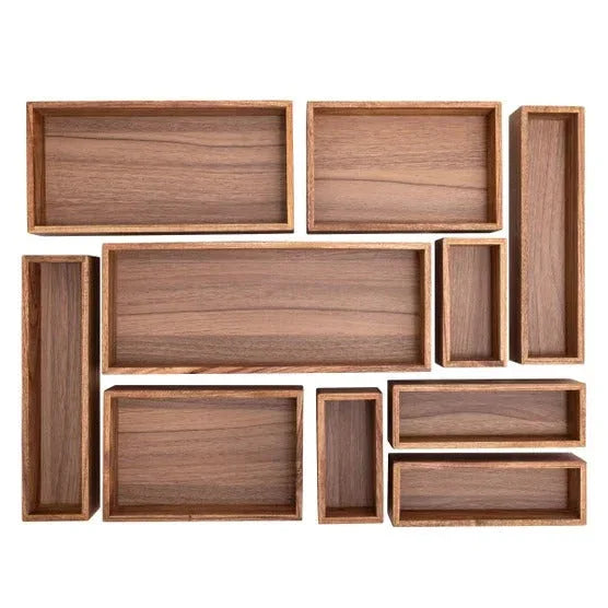 Seville Classics Acacia Box Set, 10-piece - USA MEGA SHOP