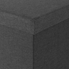 Seville Classics Foldable Storage Cube/Ottoman