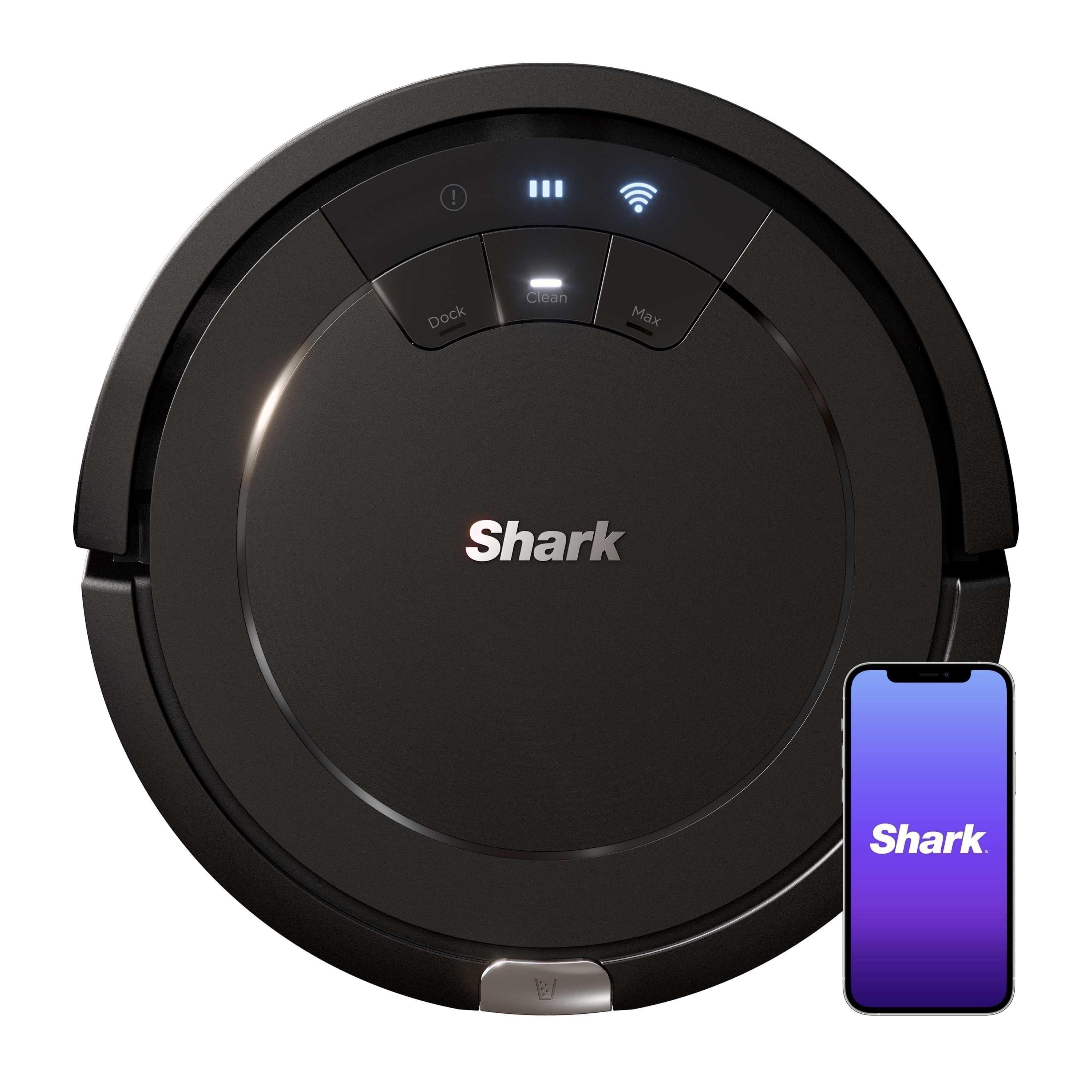 Shark ION Robot Vacuum, Carpet & Hard Floor, Pet Friendly, Wi-Fi, Tri-Brush System, Bounce Navigation, RV754 - USA MEGA SHOP