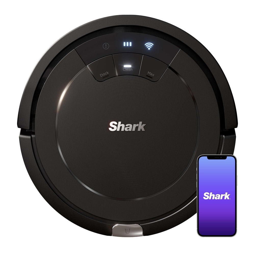 Shark ION Robot Vacuum, Carpet & Hard Floor, Pet Friendly, Wi-Fi, Tri-Brush System, Bounce Navigation, RV754 - USA MEGA SHOP