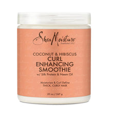 Shea Moisture curl enhancing smoothie hair cream jar, Coconut & Hibiscus, 20 oz.