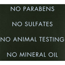 Shea Moisture Men Beard Wash label: no parabens, no sulfates, no animal testing