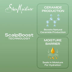 SheaMoisture Strengthening Scalp Oil & Hair Oil Rosemary & Vegan Collagen, 2 oz