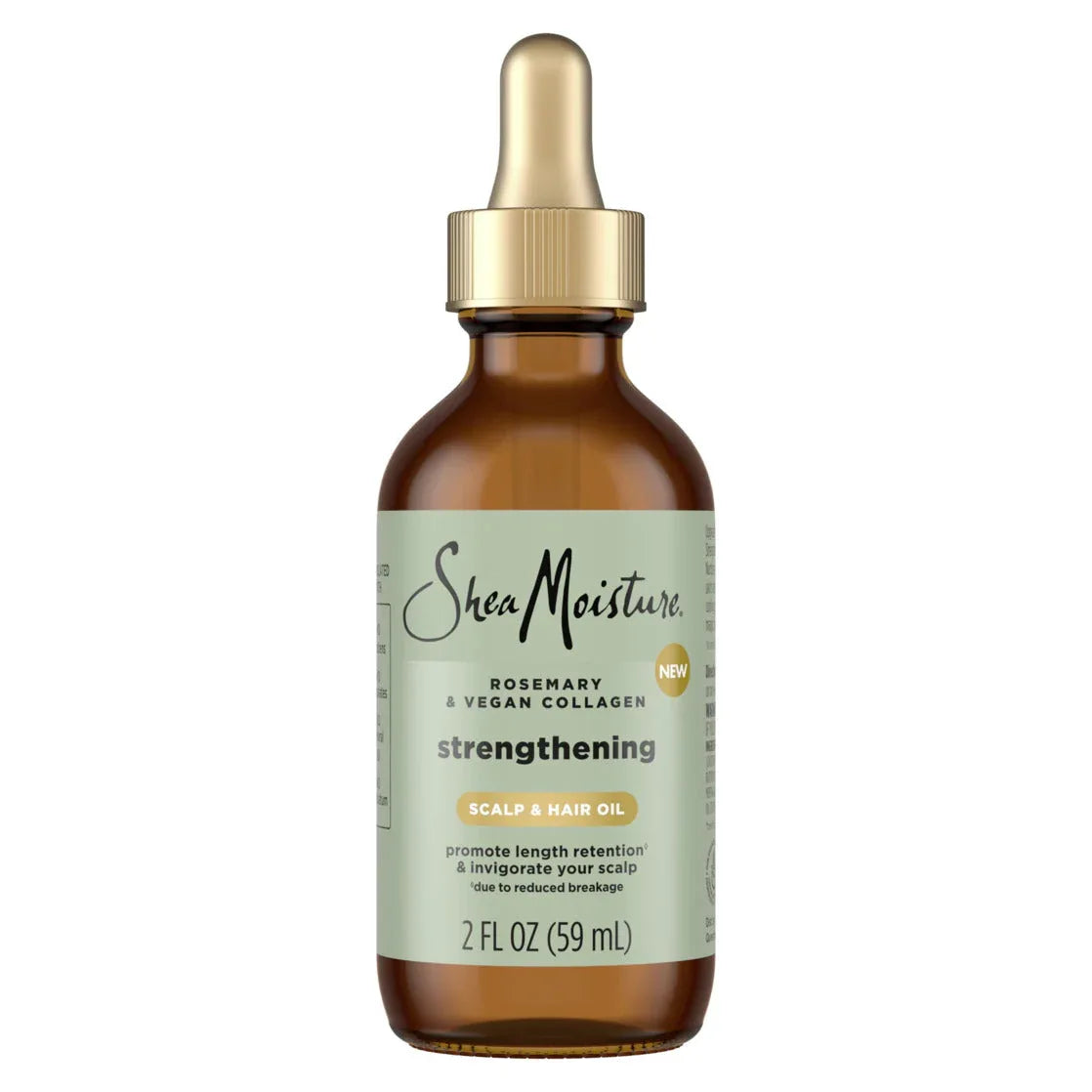 SheaMoisture Strengthening Scalp Oil & Hair Oil Rosemary & Vegan Collagen, 2 oz - USA MEGA SHOP