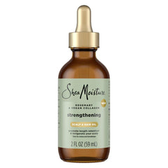 SheaMoisture Strengthening Scalp Oil & Hair Oil Rosemary & Vegan Collagen, 2 oz - USA MEGA SHOP