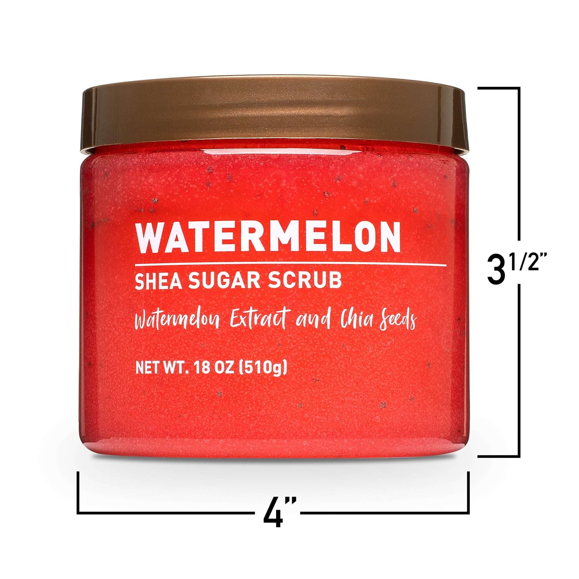 Shea Sugar Scrub, Watermelon, 18 oz (3  pack)