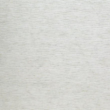 Sheer linen-blend curtain fabric detail with tight horizontal texture in light neutral