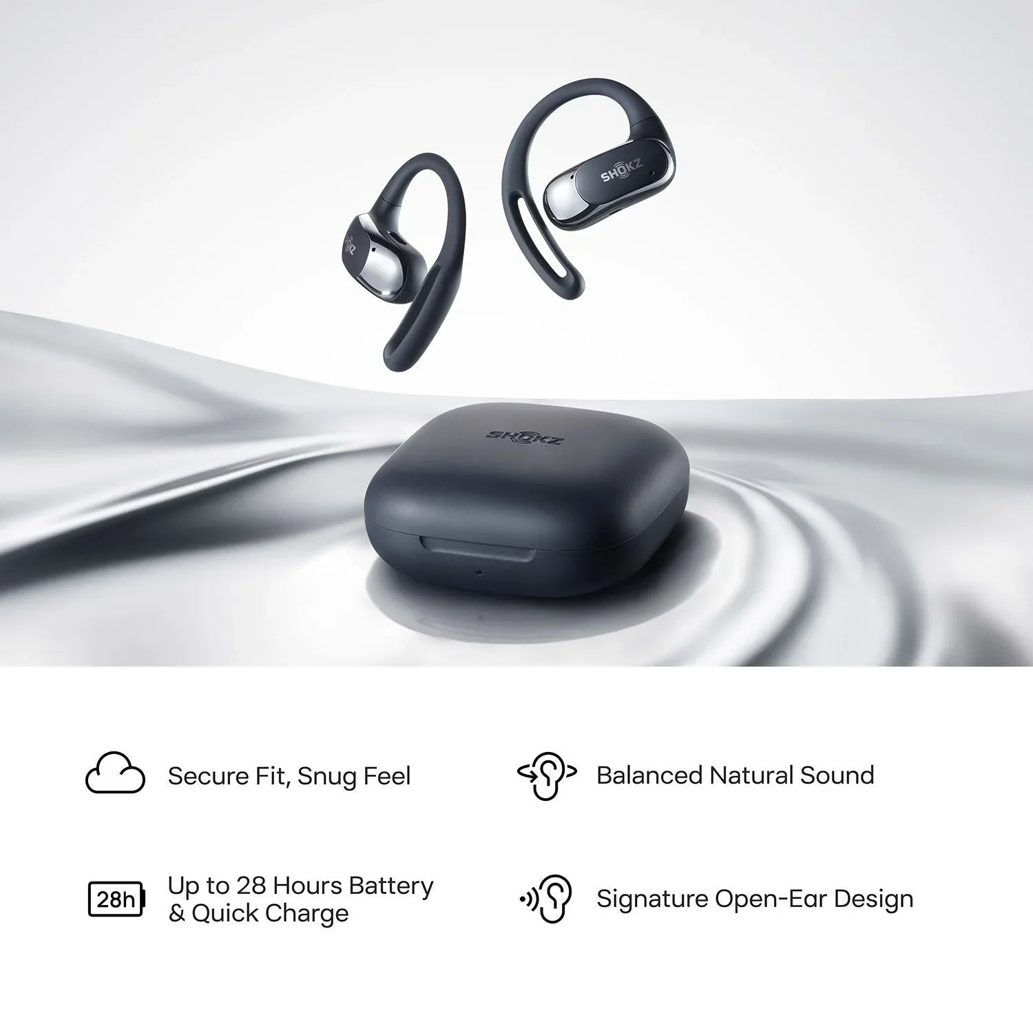Shokz OpenFit Air Open-Ear True Wireless Earbuds - USA MEGA SHOP
