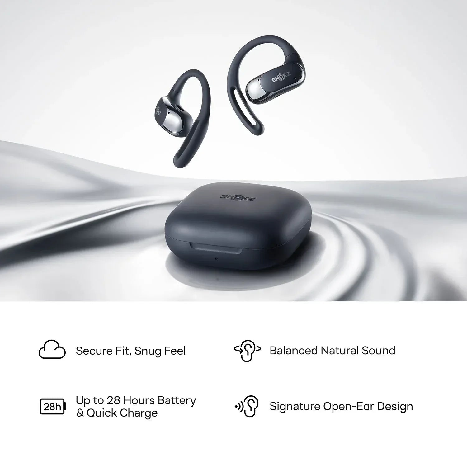 Shokz OpenFit Air Open-Ear True Wireless Earbuds