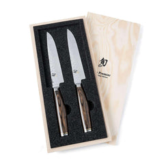 Shun & Kai Premier Tim Malzer 2-Piece Steak Knife Set - USA MEGA SHOP
