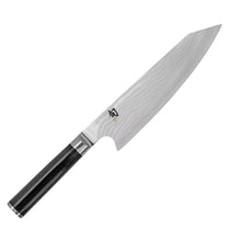 Shun Classic Kiritsuke chef knife with black handle and stainless blade