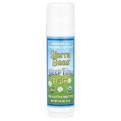 Sierra Bees, Sleep Time Balm Stick, Lavender & Chamomile, 0.6 oz (17 g) - USA MEGA SHOP