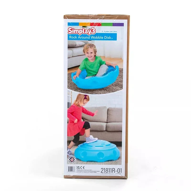Simplay3 Two Sided Rock Around Wobble Disk and Climbing Dome - USA MEGA SHOP