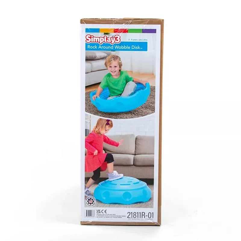 Simplay3 Two Sided Rock Around Wobble Disk and Climbing Dome
