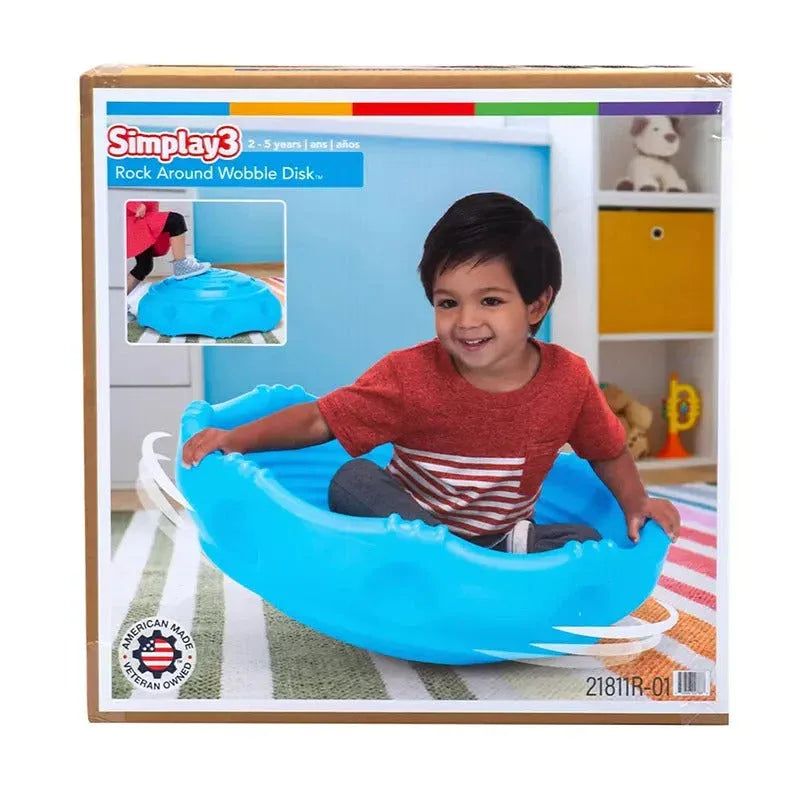 Simplay3 Two Sided Rock Around Wobble Disk and Climbing Dome - USA MEGA SHOP