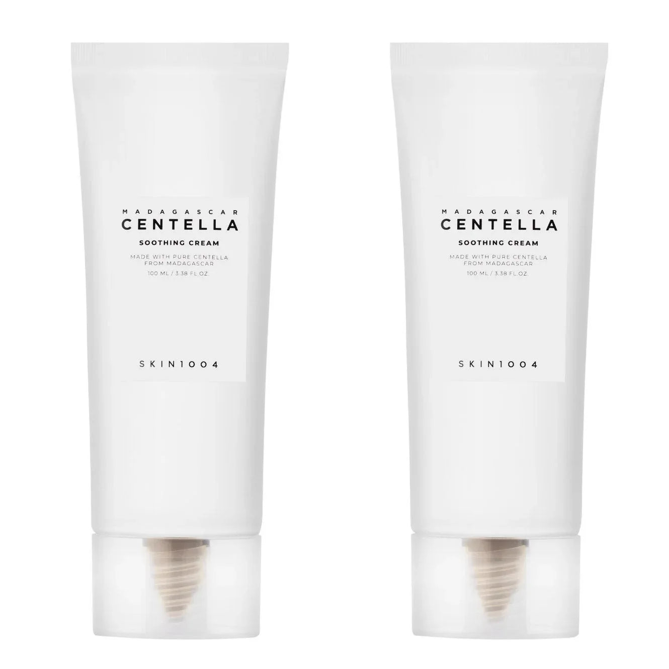 Skin1004 Madagascar Centella Soothing Facial Cream, 3.38 fl oz, 2-pack - USA MEGA SHOP