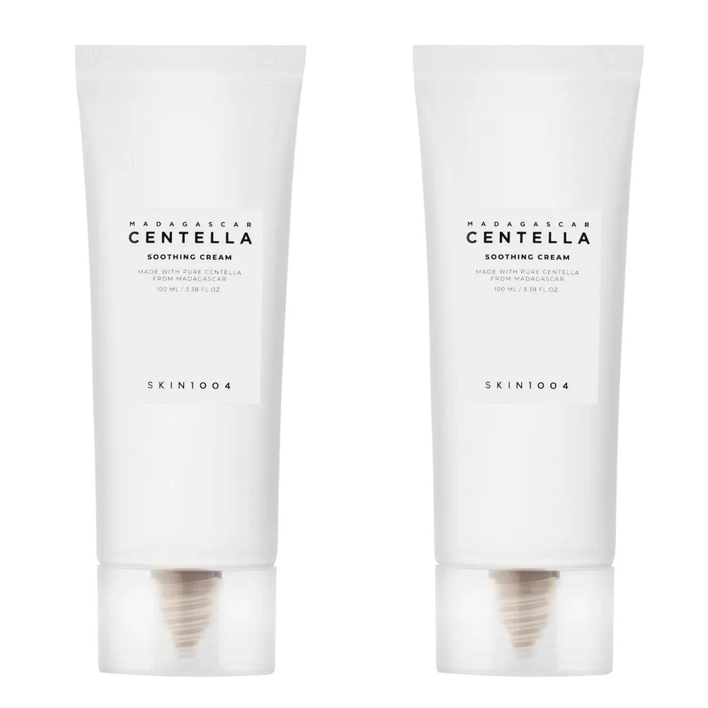 Skin1004 Madagascar Centella Soothing Facial Cream, 3.38 fl oz, 2-pack - USA MEGA SHOP
