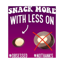 No sugar coat claim graphic on super dark sea-salt almond snack bag