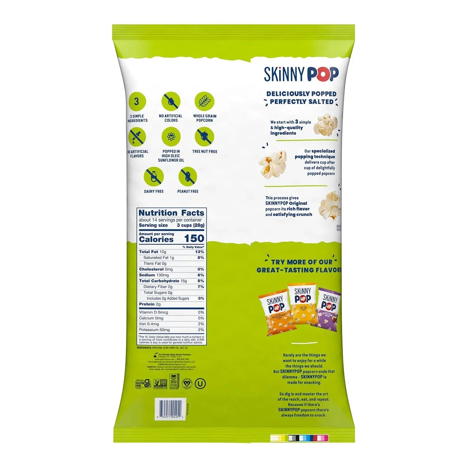 SkinnyPop Original Popcorn, 14 oz. - USA MEGA SHOP