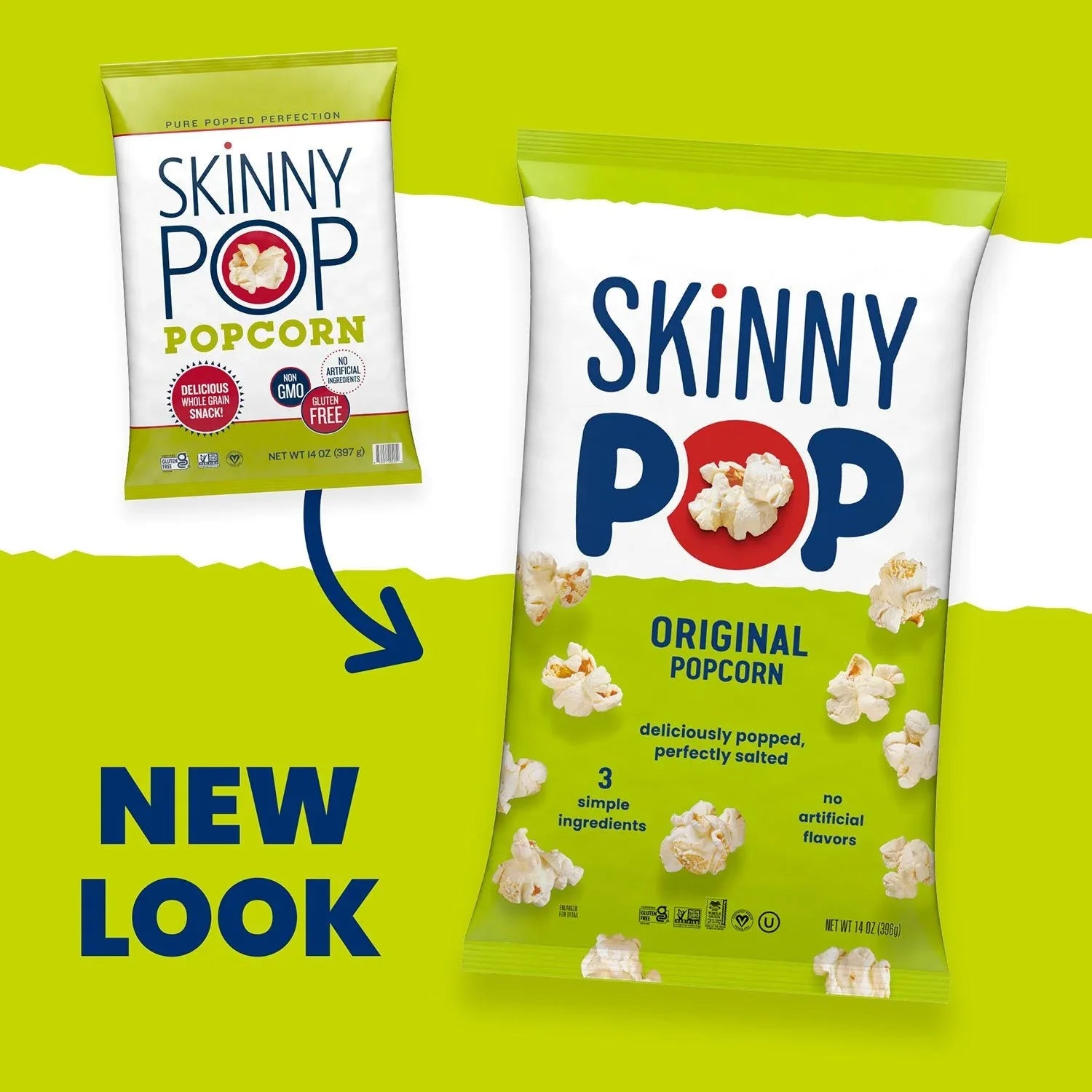 SkinnyPop Original Popcorn, 14 oz. - USA MEGA SHOP