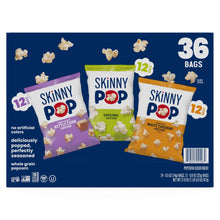 36-count SkinnyPop variety popcorn pouch pack