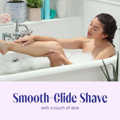 Skintimate Sensitive Rasuradoras Desechables de 4 Hojas para Mujer, Paquete de 4
