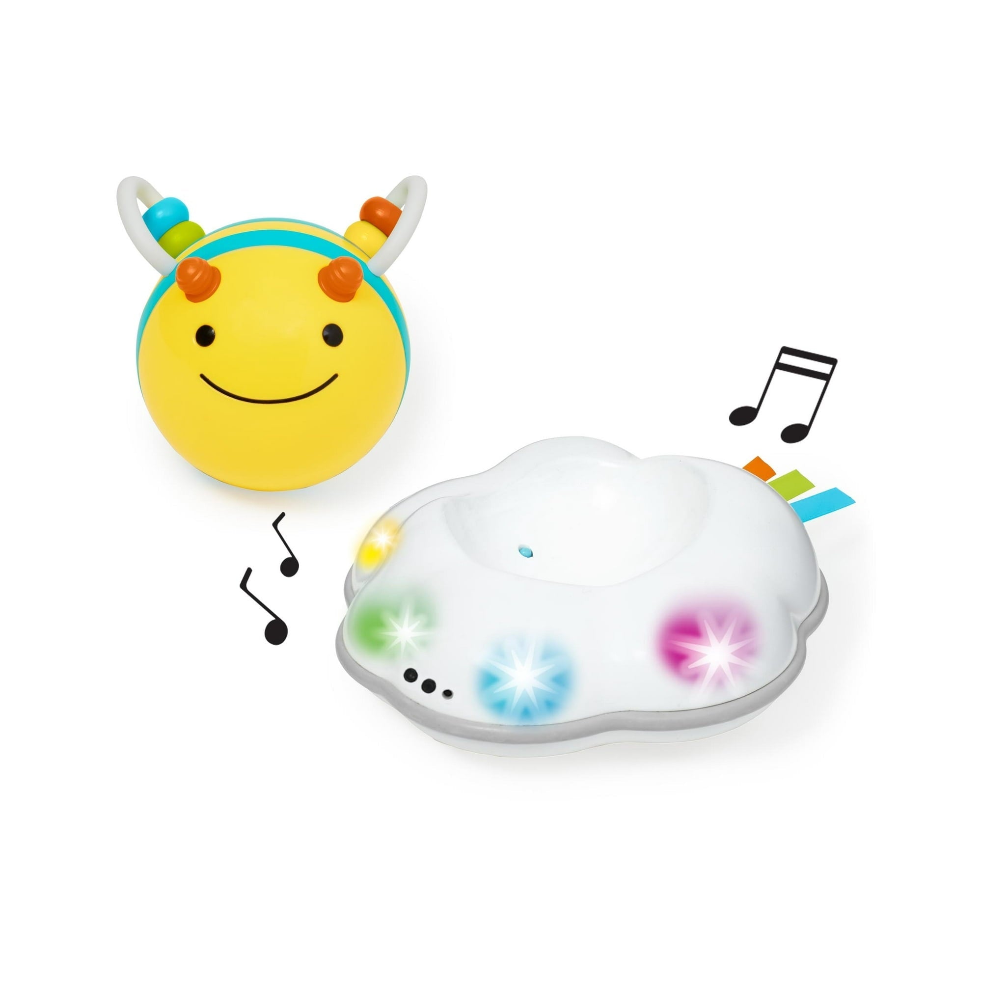 Skip Hop Baby Crawl Toy 3-Stage Developmental Learning Crawling Infant Toy, Explore & More Follow-Me Bee