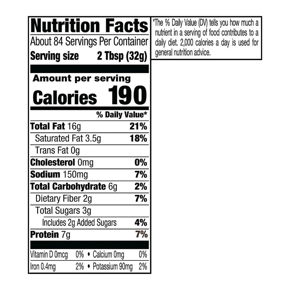 Skippy All Natural Peanut Butter, 2 pk./48 oz. - USA MEGA SHOP