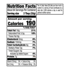 Skippy All Natural Peanut Butter, 2 pk./48 oz. - USA MEGA SHOP