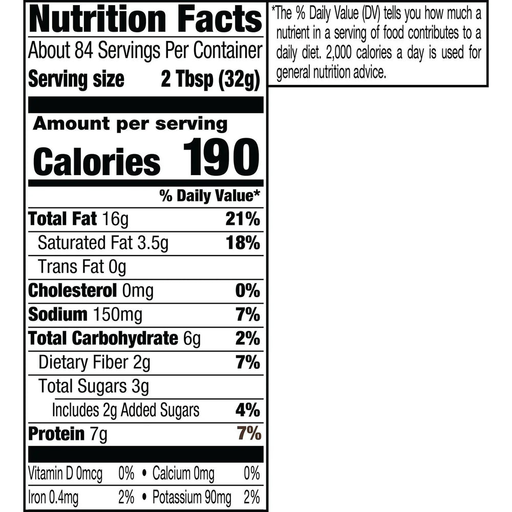 Skippy Natural Creamy Peanut Butter Spread, 48 oz., 2 pk. - USA MEGA SHOP