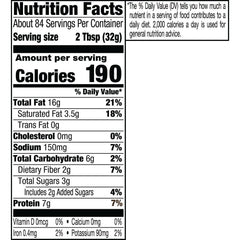 Skippy Natural Creamy Peanut Butter Spread, 48 oz., 2 pk.