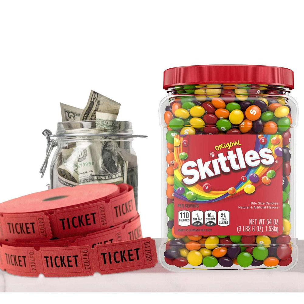 Skittles Bite Size Candies, Original, 54 oz