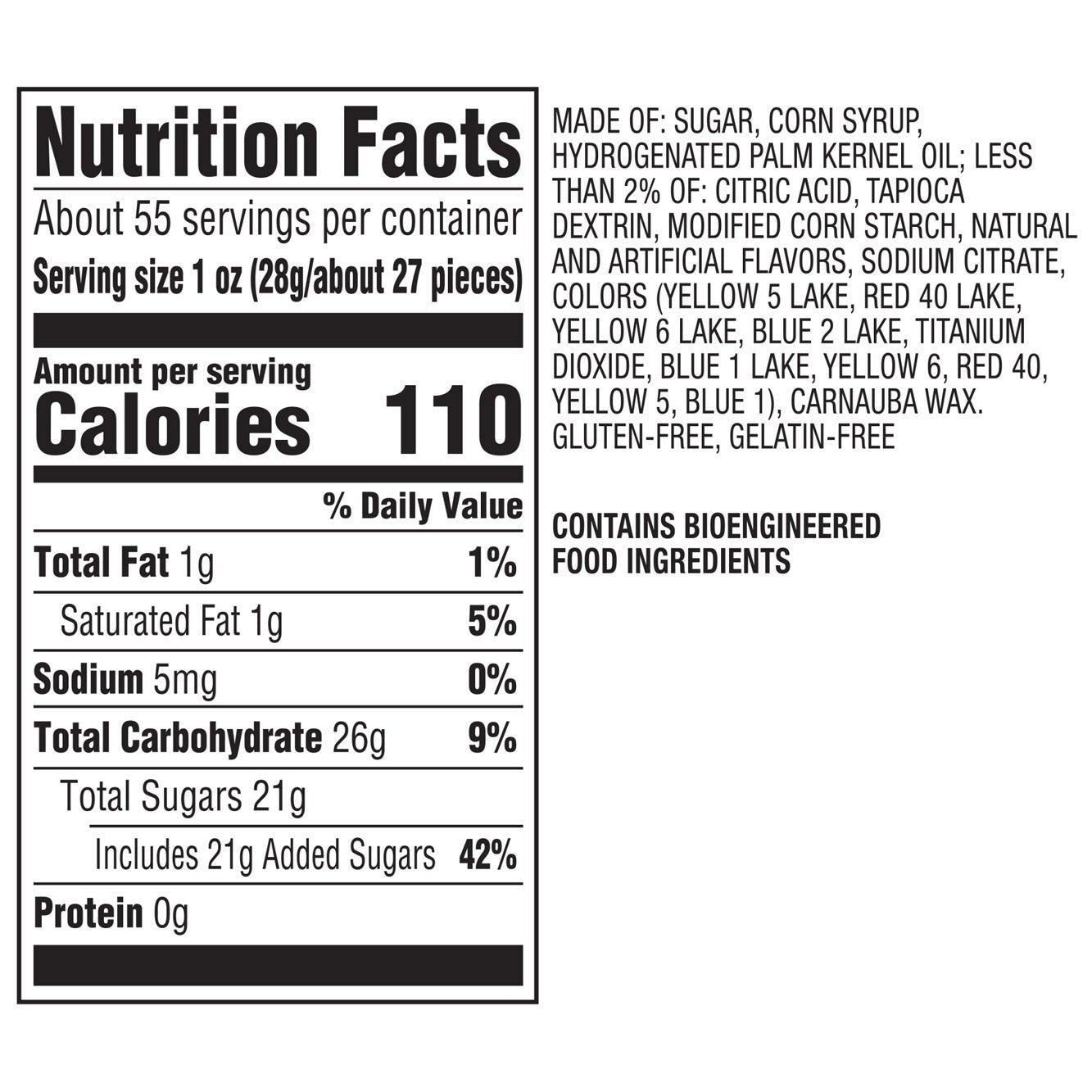 Skittles Bite Size Candies, Original, 54 oz