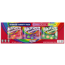 Skittles Gummies, Variety Pack, 4.2 oz, 9-count