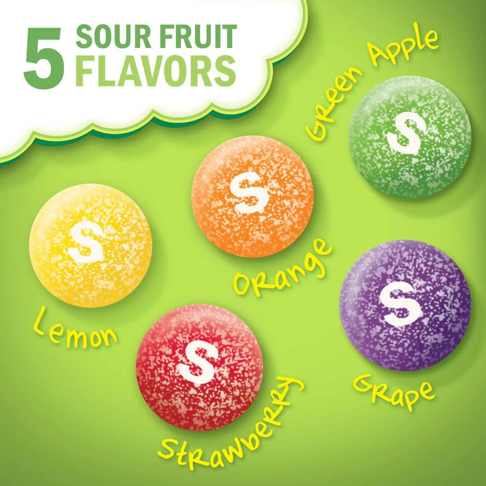 Skittles Sour Fruity Chewy Candy, Full Size, 1.8 oz., 24 pk. - USA MEGA SHOP